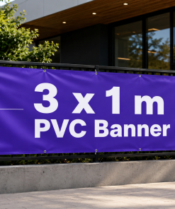 PVC Banner 3 x 1 M