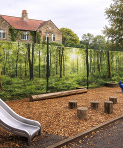 Privacy Fence Mesh Banners
